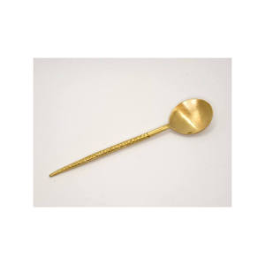 ช้อนชาทองเหลืองพร้อมเคลือบเงาและแล็กเกอร์สำหรับโรงแรมและบ้าน - Product Image 6