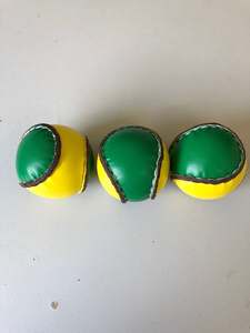 Personalized All Ireland Hurling <b>Ball</b> GAA Customize Logo Club Crest Design Sliotar Official Size Leather - Product Image 4