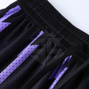 Meilleure vente de haute qualité sport solide Mid Soccer Shorts pour hommes séchage rapide coton/polyester écologique respirant - Product Image 3