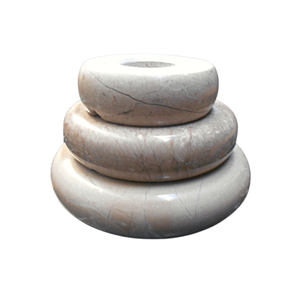 Custom Marble Salt <b>Lamp</b> <b>Base</b> 100% Natural Stone <b>for</b> Himalayan Salt <b>Lamps</b> Wholesale Sizes Available - Product Image 1
