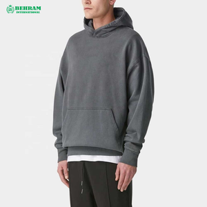 Nouveaux sweats à capuche unisexes personnalisés, 100% coton molletonné/éponge française, respirants et à séchage rapide, pull d'hiver - Product Image 1