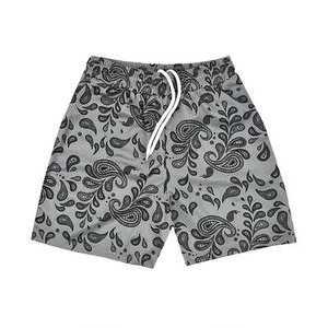 Pantalones cortos de ropa de hombre con estampado de sublimación de bolsillo de poliéster de algodón suave duradero personalizado Cordón de alta calidad - Product Image 3