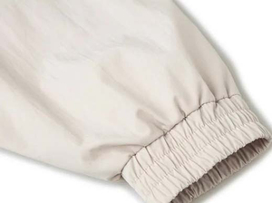 Veste coupe-vent en nylon à blocs de couleur personnalisable, légère, avec fermeture éclair et poignets ajustables, veste d'été patchwork - Product Image 6