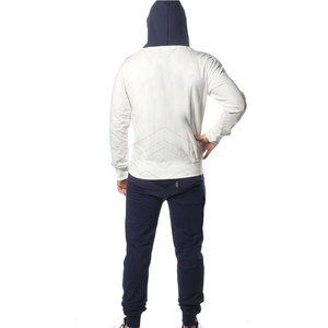 Ensemble de jogging décontracté pour homme à capuche, hiver 2025, manches longues, tissu léger, prix de gros - Product Image 3