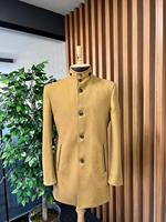 Nuevo Abrigo de Invierno para Hombre, Largo, 100% Algodón Ecológico, Corte Ajustado, con Capucha, Tallas Grandes, Alta Calidad, Último Diseño, Gran Venta