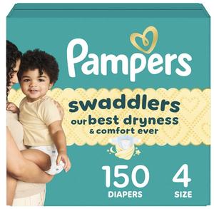 LOS MÁS VENDIDOS Pañales Pam pers Swaddlers TODAS LAS TALLAS Absorbentes Mantienen al Bebé Seco y Cómodo Piel Sensible Pañal Desechable para Bebé - Product Image 2