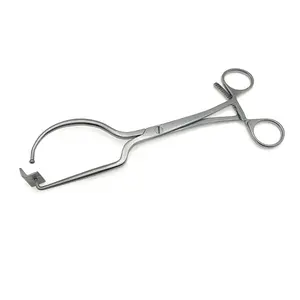 คีมหนีบยึดจานคีมครึ่งวงแหวนพร้อมเครื่องมือผ่าตัดเกี่ยวกับศัลยกรรมกระดูกทำจากสเตนเลสสตีล - Product Image 2