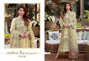 Premium <strong>Cotton</strong> Self Embroidery Salwar Kameez Collection Indian &amp; <strong>Pakistani</strong> Party <strong>Wear</strong> at Wholesale Rate - Product Image 6
