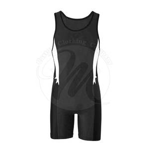 Meilleur Arrivée Hommes Lutte Maillots Fitness Porter Hommes Lutte Maillots Coton Polyester Fait Hommes Lutte Singlets - Product Image 2