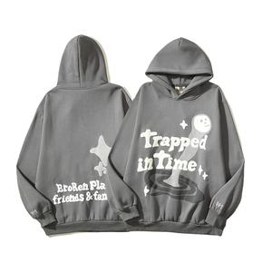 Jersey con capucha clásico de Pakistán al por mayor, logotipo personalizado, talla grande, algodón de talla grande para hombre, Sudadera con capucha con estampado en 3D para invierno - Product Image 2