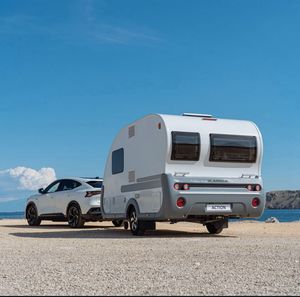 Mejor precio barato familia Camper remolque Mini Overland Camping caravana viaje remolque Camper remolque para la venta - Product Image 1