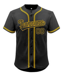 Maillots de baseball/softball respirants imprimés et cousus en gros, grandes tailles, broderie sublimée, service OEM de haute qualité - Product Image 2