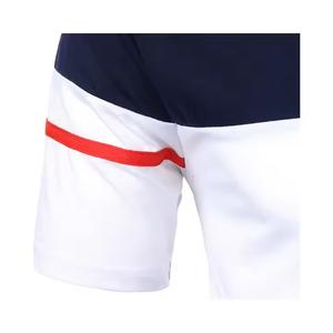 Vente en gros de polos 100% coton avec logo brodé T-shirts de polo de golf unis de haute qualité T-shirts polo de golf personnalisés pour hommes - Product Image 5