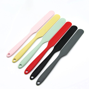 Bánh công cụ Silicone dài thìa dễ dàng rửa sạch nhiều màu kem trowel dài <span class=keywords><strong>scraper</strong></span> <span class=keywords><strong>Baking</strong></span> Pastry công cụ - Product Image 6