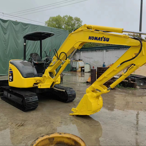 Komatsu PC40-3เครื่องขุดขนาดเล็ก3.8ตันระบบไฮดรอลิกที่แข็งแรงกะทัดรัดอเนกประสงค์สำหรับการทำงานอย่างมีประสิทธิภาพพื้นที่แน่นเครื่องยนต์มอเตอร์ - Product Image 1