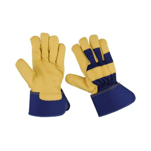 Precio barato vaca Split cuero guantes de trabajo seguridad soldadura construcción conductor trabajo cuero Rigger guantes de mano al mejor precio - Product Image 1