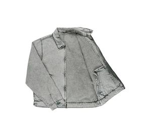 Offre Spéciale 100% coton sergé Denim veste pour hommes personnalisé Logo brodé nouveauté haute rue robuste hiver travailleur - Product Image 3