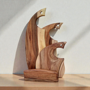 เขียงไม้เนื้อแข็งแบบคลาสสิก เขียงไม้ธรรมชาติสำหรับครัว ใช้งานได้ยาวนาน - Product Image 1