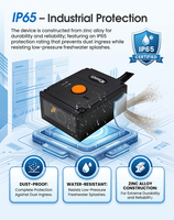 Escáner de Código de Barras Rakinda 2D QR Fijo de Nivel Industrial para Cintas Transportadoras con Interfaz USB/COM y Sensor CMOS de Alta Velocidad