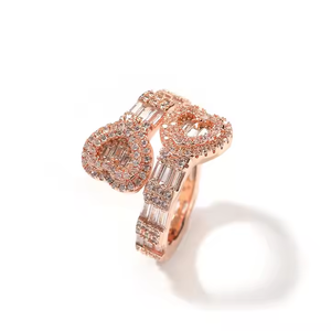 Premium Quality Moissanite <b>Ring</b> Hip Hop Luxury Style Sparkling Diamond Fashion Jewelry Gift <b>for</b> <b>Men</b> Women Everyday Use - Product Image 5