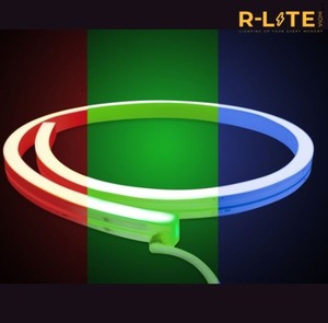 Luz LED de curva lateral de neón flexible blanco cálido para exteriores DC 24V - Product Image 3