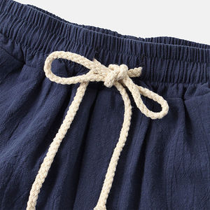 Shorts de sport pour hommes à prix bas, logo personnalisé, mélange polyester/coton, fitness, course à pied, gym, vêtements de sport de haute qualité, séchage rapide - Product Image 3