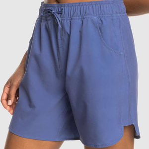 Shorts Deportivos para Mujer, Otoño, Color Sólido, Cómodos, Casuales, con Bolsillos, para Correr, Fitness, Entrenamiento, Transpirables, Ecológicos, Elásticos - Product Image 2