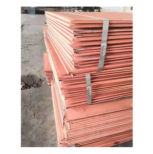 Mejor Precio de Fábrica de Cátodos de Cobre Puro, Pureza de Cátodo Cu99.99, Disponible en Grandes Cantidades - Product Image 4