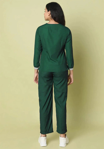 OEM Scrubs médicaux pour hommes en coton et polyester de haute qualité, ensembles de tailles plus grandes en gros, pantalons de jogging, uniforme d'infirmière extensible, uniforme d'hôpital personnalisé - Product Image 5