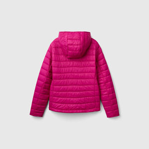 La última chaqueta acolchada de Invierno para mujer transpirable y superventas con capucha y cálida con cierre de cremallera de talla grande OEM disponible - Product Image 3