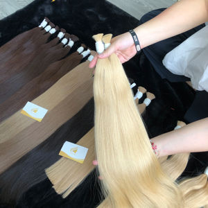 Extensions de cheveux humains vietnamiens de haute qualité 100% - Vente en gros de cheveux vierges par Minh Khang Premium Hair 100g - Product Image 1