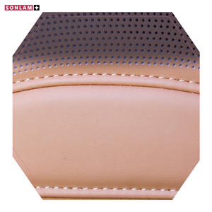 Interior Armrest Box Wholesale ODM Nappa Leather <b>Car</b> Armrest Universal Waterproof <b>Car</b> Accessories Plum Red Color Armrest <b>Car</b> - Product Image 5