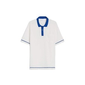 ชุดเสื้อโปโลและกางเกงขาสั้นผู้ชายสำหรับฤดูร้อน ผ้าฝ้าย 210 GSM สวมใส่สบาย สไตล์ลำลองแนวสตรีท รับทำโลโก้ตามสั่ง OEM แบรนด์ส่วนตัว - Product Image 4