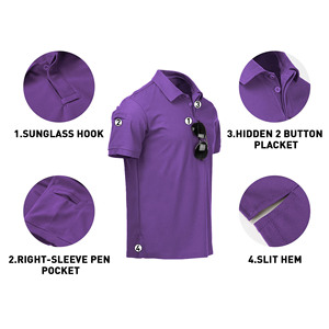 Camiseta Polo de manga de alta calidad con gráfico personalizado 2025, camisetas con cuello en V y solapa de estilo Hip Hop con camisetas polo de impresión Digital - Product Image 4