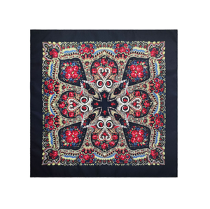 Pañuelos de Algodón con Logotipo de Moda, Varios Estilos, Venta al por Mayor, Pañuelo Cuadrado Personalizado - Product Image 2