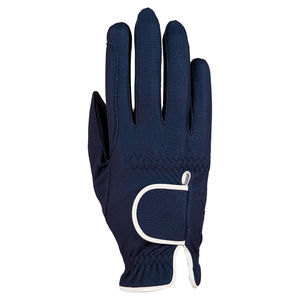Guantes ecuestres para montar a caballo con logotipo personalizado de diferentes colores 2024, gran oferta de cuero OEM para deportes al aire libre - Product Image 1