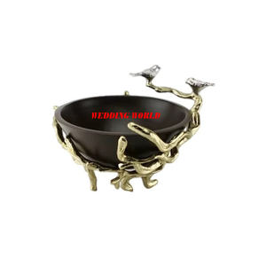 Bol à chocolat de luxe finition or, qualité supérieure, fait à la main, bol à bonbons classique et élégant, nouveau bol à chocolat - Product Image 5