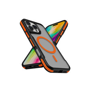 Étui en silicone de luxe compatible MagSafe pour iPhone 11 Pro, antichoc avec protection d'angle Airbag, anti-traces de doigts - Product Image 1