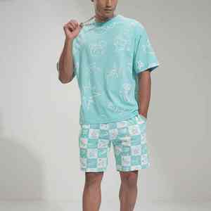 2025 Best Manufacturer in Pakistan Men's 100% Cotton Summer <b>Shorts</b> Unique Color <b>Woven</b> Mid Waist Reasonable Price on Sale - Product Image 1