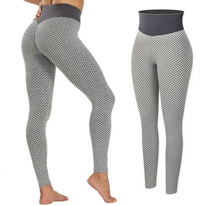 Collants de sport pour femmes, nouveau design, leggings de fitness avec logo personnalisé, haute élasticité, sexy, respirant, leggings de yoga élastiques - Product Image 2