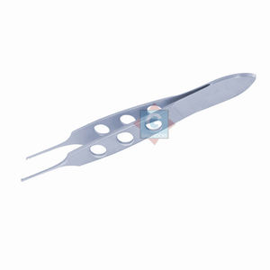 Pinzas Bishop Harman Iris, Instrumentos Quirúrgicos Manuales Profesionales de Acero Inoxidable, 8.5 cm, Certificación CE Clase I, Modelo -5555-35 - Product Image 3