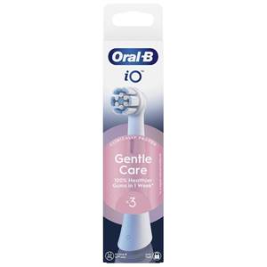 Têtes de brosse à dents de rechange Oral B IO Series Gentle Care, 3 pièces, blanches, pour brosses à dents électriques - Product Image 2