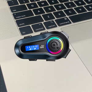 Q08max 500M <span class=keywords><strong>Intercom</strong></span> cho 2 tay đua xe máy Mũ bảo hiểm tai nghe với cho 5.3 & IPX6 không thấm nước phổ phù hợp với 1 năm bảo hành - Product Image 2