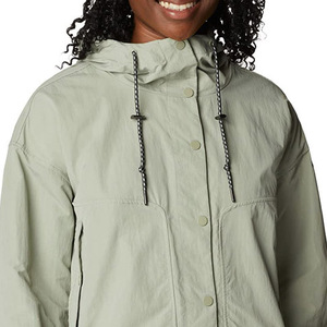 Veste Softshell personnalisée grande taille pour femmes, coupe-vent respirant avec tissu tactique imperméable pour l'hiver-Fabricant de services OEM - Product Image 4