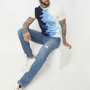 T-shirt pour homme à logo imprimé en gros T-Shirt pour homme de haute qualité à vendre au meilleur prix - Product Image 4