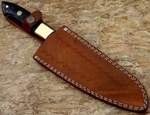 Vente en gros de lames PRESTIGE OEM/ODM personnalisées Couteau de chef damas en acier inoxydable manche vert forgé à la main passe au lave-vaisselle - Product Image 2