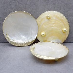 Assiette de coquillage décorative faite à la main, assiette de coquillage décorative, plat de fruits, porte-bijoux décoratif de coquillage Fournisseur d'exportation - Product Image 6