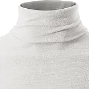 Suéter de punto de invierno antiarrugas ajustado para hombre, suéter de poliéster de cuello redondo transpirable antiencogimiento - Product Image 4