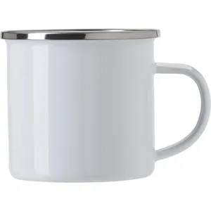 Bicchiere smaltato personalizzato Jamaal, gadget promozionale personalizzabile per bevande - Product Image 3
