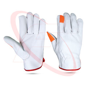 Guantes de conducción de conductor de camión de cuero de piel de cabra para uso diario 2025 Guantes de conductor al por mayor Guantes de cuero de Pakistán - Product Image 1